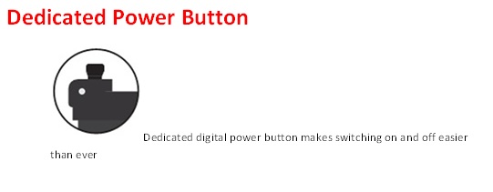 DX1 Dedicated Power Button